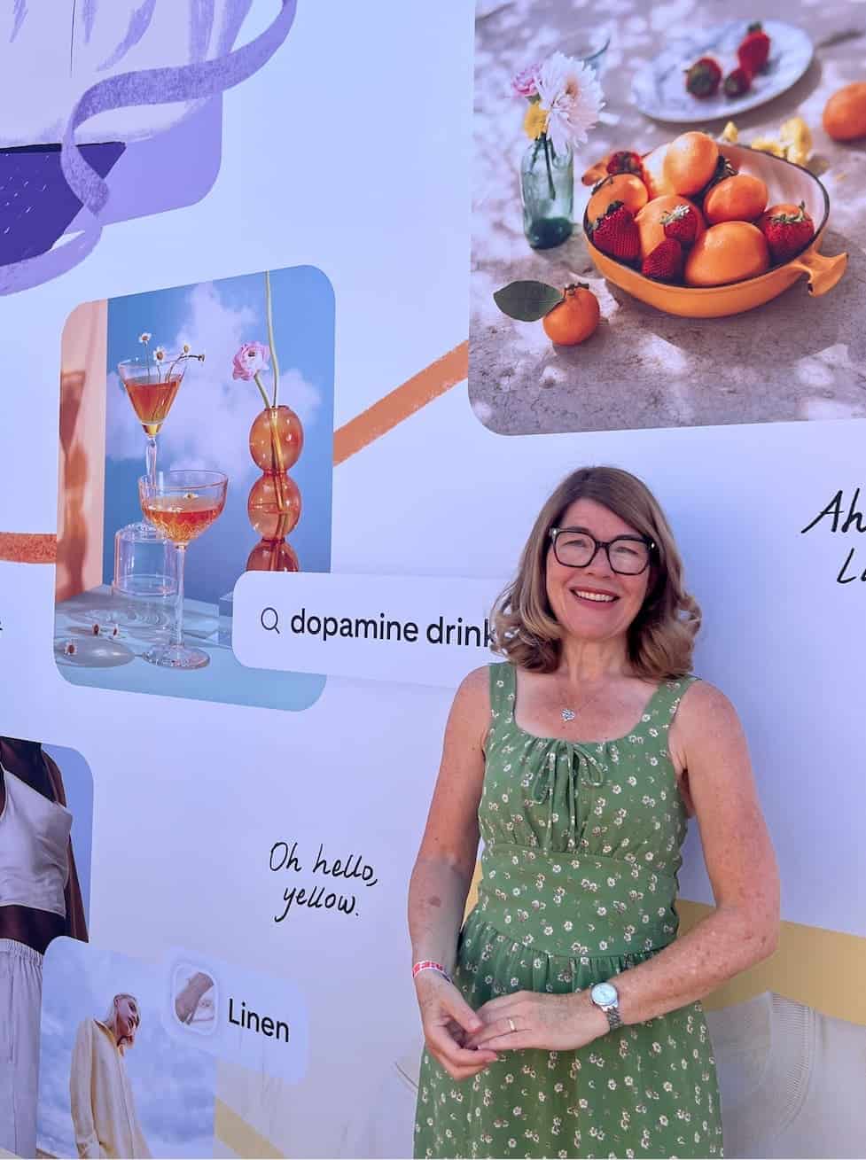 Pinterest marketing specialist Mary Lumley, at the Pinterest Manifestival in Cannes 2025